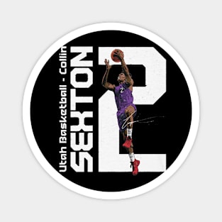 Collin Sexton Utah Vertical Magnet